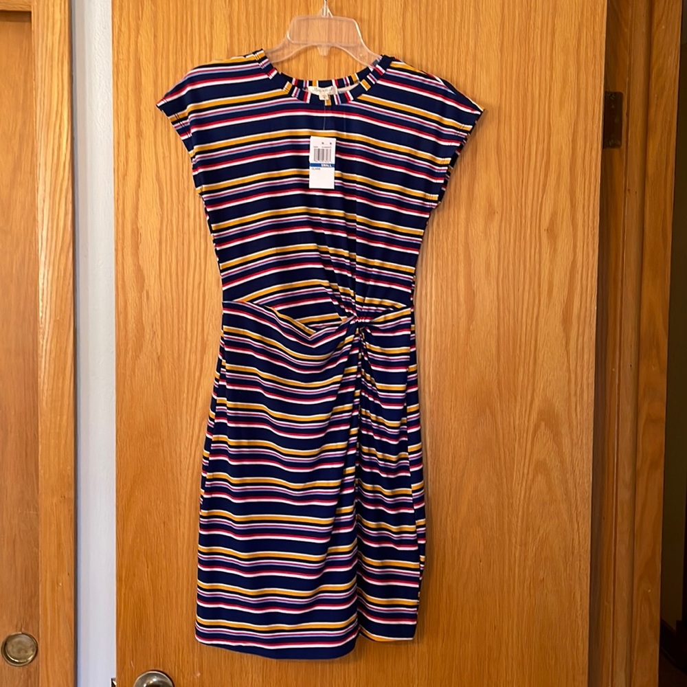 Ultra Flirt size womens small navy blue dress
